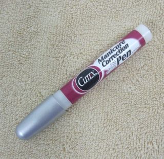 Cutex Manicure Correction Pen Nail Polish Remover Acetone New