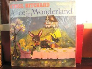 Cyril Ritchard Alice in Wonderland Childrens LP SEALED