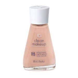 CoverGirl Clean Makeup Foundation Liquid 115 Natural Ivory