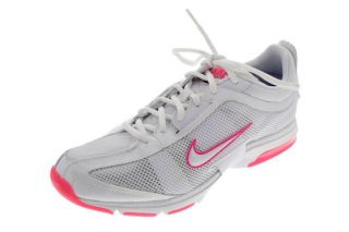  Essential White Patent Mesh Running Cross Training Shoes 9 5