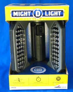 Might D Light Work Light LED130 Black Gray Folding Rechargeable Cooper
