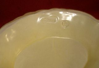COWAN Art Pottery #688 Ivory Large Console Bowl