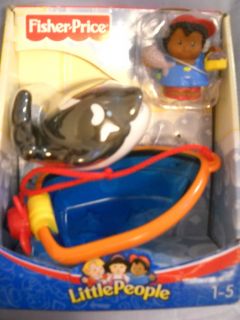 Fisher Price Little People Whale Watching With Michael Toy Set Boy or