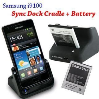Samsung Galaxy S2 II i9100 Cradle Dock Charger Battery