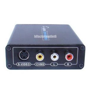 HDMI to 3RCA AV Composite s Video Converter for PS3 DVD