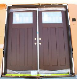 pella 36 double entry door fiberglass