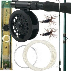 Crystal River Fly Fishing Combo Kit 8 3 Piece Fly Rod