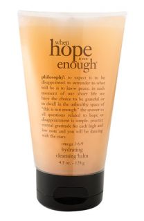 philosophy when hope is not enough hydrating cleansing balm