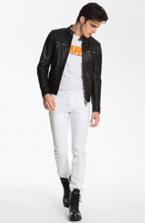 Dsquared2 Moto Jacket, T Shirt & Slim Fit Jeans