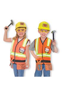 Melissa & Doug Construction Worker Role Play Set (Toddler)
