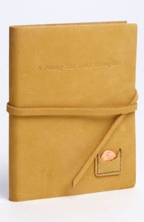 Studio Penny Lane A Penny for Your Thoughts Leather Journal