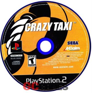 Crazy Taxi Sony PlayStation 2 2001 PS2