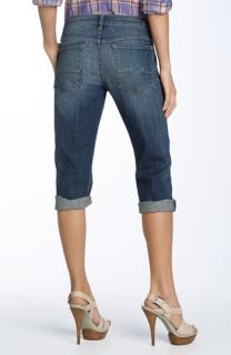 7 For All Mankind® Josefina Crop Stretch Boyfriend Jeans (Medium Indigo Wash)