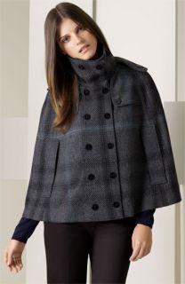 Burberry Wool Trench Capelet