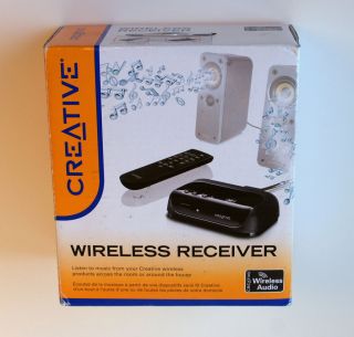 Creative Sound Blaster Wireless Audio Receiver Remote Bundle P N