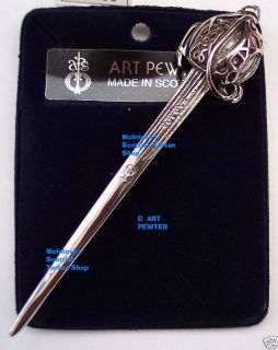 Culloden Sword Claymore Kilt Pin Scotland Scottish