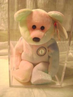  B B Bear Ty Beanie Original Baby in Clear Box 1999