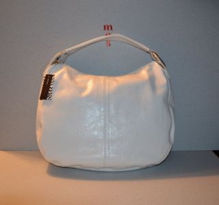 Dana Buchman White Nico Hobo Purse Handbag New with Tags
