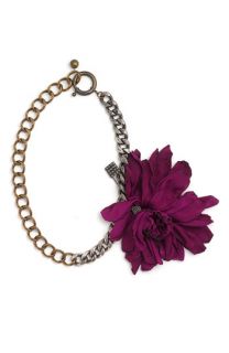 Lanvin Silk Flower Necklace
