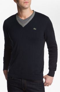 Lacoste V Neck Sweater