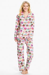 PJ Salvage Print Flannel Pajamas