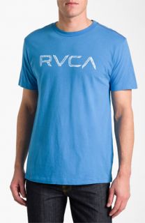 RVCA Rope Logo Graphic Crewneck T Shirt