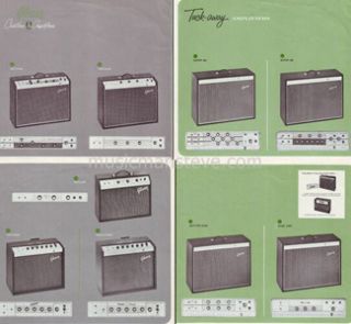 1960s Vintage Gibson Crestline Amplifiers Catalog on CD