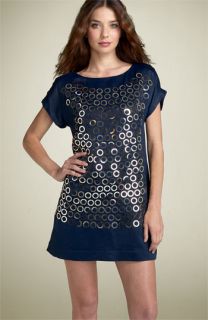 French Connection Chain Gang Sequined Tunic Dress
