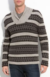 Vince Shawl Collar Wool Sweater