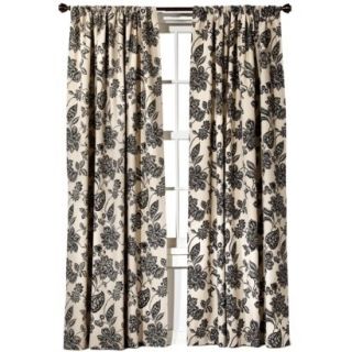  home farrah floral drapery panel pair 54 inches wide x 84 inches long