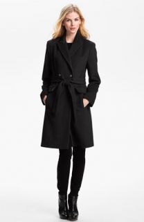 Calvin Klein Double Breasted Belted Coat (Online Exclusive)