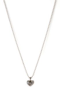 Lagos Sterling Silver Heart Long Pendant Necklace