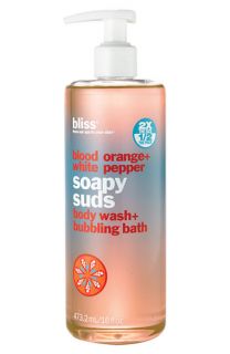 bliss® Blood Orange + White Pepper Soapy Suds Body Wash + Bubbling Bath ($36 Value)