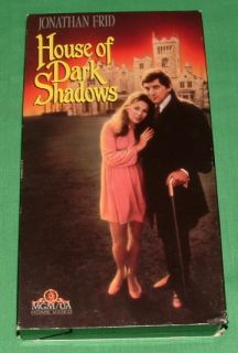 Very Good Vintage 1970 House of Dark Shadows VHS Jonathan Frid