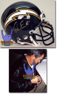Dan Fouts Autographed San Diego Chargers Mini Helmet SBS