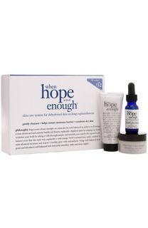 philosophy when hope is not enough skincare system for dehydrated skin ($45 Value)