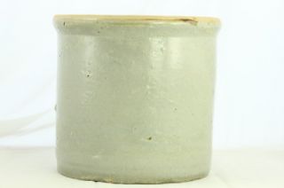  Gray Pottery sauerkraut Utensil Brown Interior Stoneware Crock