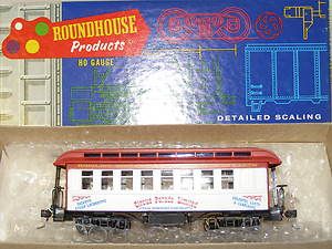 Roundhouse HO Box Car marked Ringling Bros Circus Parade Limited