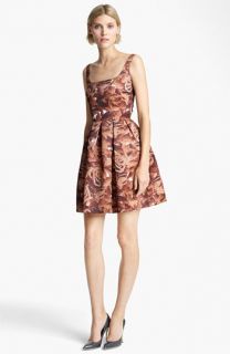 Christopher Kane Sleeveless Floral Print Dress