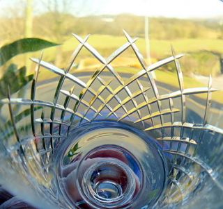 Thomas Webb Crystal WET6 Wine Glass Signed