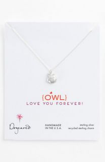 Dogeared Owl Love You Forever Pendant Necklace