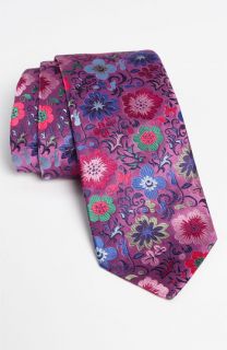 Duchamp Exotic Blooms Silk Tie