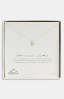 Dogeared Flower Girl Pendant Necklace ( Exclusive)