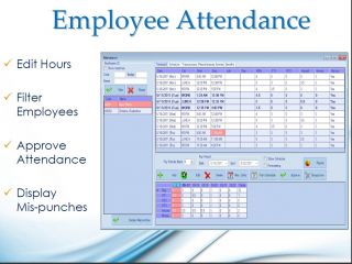 Fingerprint Attendance Time Clock with AMG Software Track Employee
