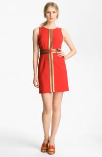 Tracy Reese Couture Cloth Gold Appliqué Shift Dress