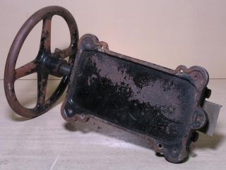 Antique Cast Iron Press/Extruder/? Brass Nozzle Star Mark Steampunk