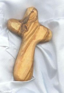  Holding Comfort Hand Christian Cross Olivewood Perfect Gift Holyland