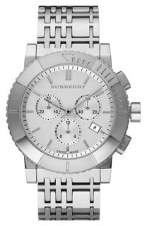 Burberry Round Chronograph Bracelet Watch