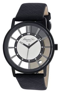 Kenneth Cole New York Round Transparent Dial Watch