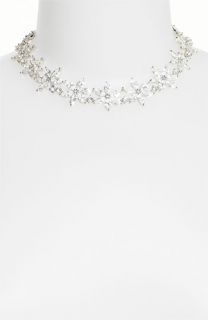 CZ by Kenneth Jay Lane Navette Collar Necklace